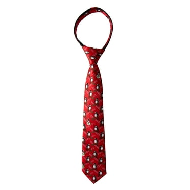 Brown & Blue Plaid Boys Zipper Necktie MPWZ17-14 Brown & Blue Plaid Boys Zipper Necktie MPWZ17-14